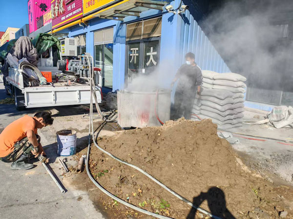 武山顶管注浆加固